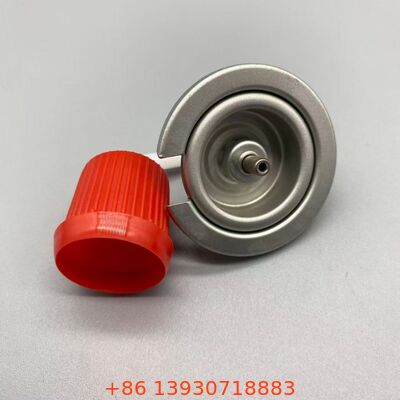 Katup Gas Butana Tinplate Satu Inci Tahan Bocor untuk Kaleng Bahan Bakar Portabel