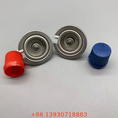 Katup Gas Butana Tinplate Satu Inci dengan Katup Aerosol Anti Bocor untuk Kompor Luar Ruangan