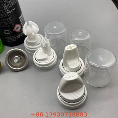 Katup Aerosol Aluminium Tahan Korosi Dispensing Terbalik untuk Mousse Rambut dan Busa Penata Rambut