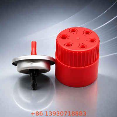 Desain presisi Universal Fit Durable Construction Lighter Gas Refill Valve untuk Butane Refill Canisters