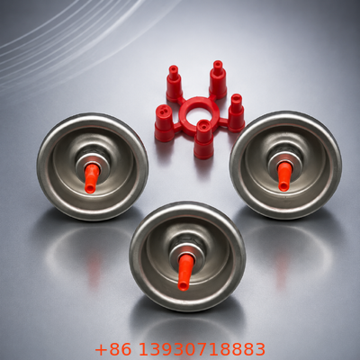 Desain presisi Universal Fit Durable Construction Lighter Gas Refill Valve untuk Butane Refill Canisters