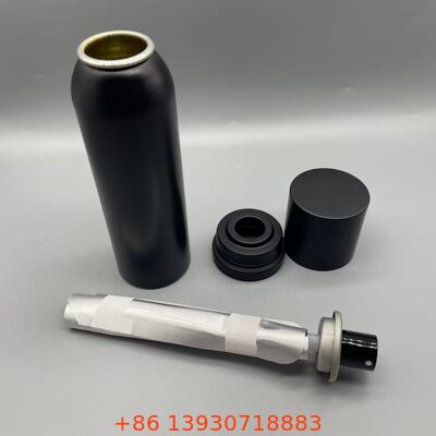 Tas Kaleng Aluminium pada Katup untuk Kemasan Kosmetik Harian Semprotan Tubuh Pribadi dan Penggunaan Semprot Berkelanjutan