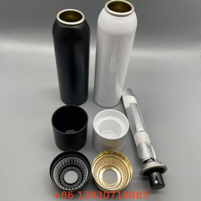 Kaleng Aerosol Aluminium Bag on Valve, Tabung BOV Bertekanan untuk Kemasan Kosmetik Body Spray