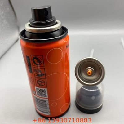 Nozel Anti-Mampet Kabut Presisi Katup Semprot Aerosol Tahan Bahan Kimia untuk Lem Rambut Perekat