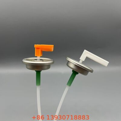 Air Freshener Metered Valve, L Shape Actuator Metered Valve, Aerosol Metered Valve With L Nozzle For Fragrance Spray Packaging, Precise Room Scent Dispensing Component
