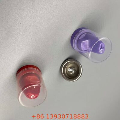 Inverted Aluminium Aerosol Spray Valve untuk Mousse Rambut dengan Sistem Dispensing 360 derajat yang tahan korosi