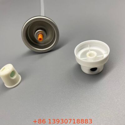 Katup lem rambut aerosol dengan nozzle anti-penyekatan kabut presisi dan konstruksi tahan kimia untuk perawatan rambut profesional