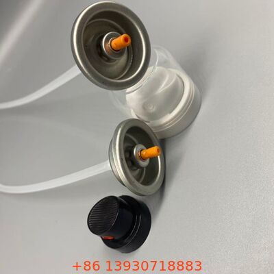 Katup Semprot Sampo Kering Aerosol dengan Teknologi Dispersi Serbuk Halus