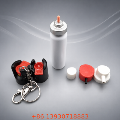 Kit Katup Aerosol Aluminium 20mm yang dapat dikonfigurasi untuk Kemasan Semprotan Pepper