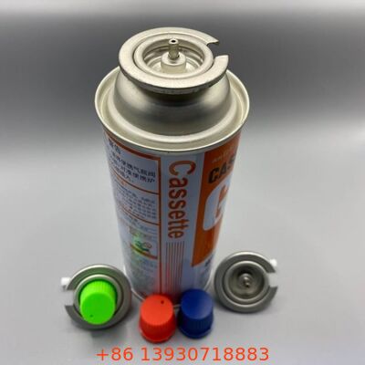 Satu Inch Aerosol Butane Gas Valve dengan aliran presisi dan kinerja anti kebocoran untuk kompor portabel