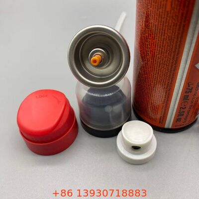Katup Aerosol Lem Rambut Semprot Berkelanjutan dengan Nozel Anti-Tersumbat Kabut Presisi dan Desain Tahan Bahan Kimia