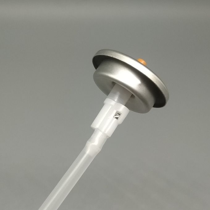 Side view of 360° Aerosol Spray Valve showing dimensions